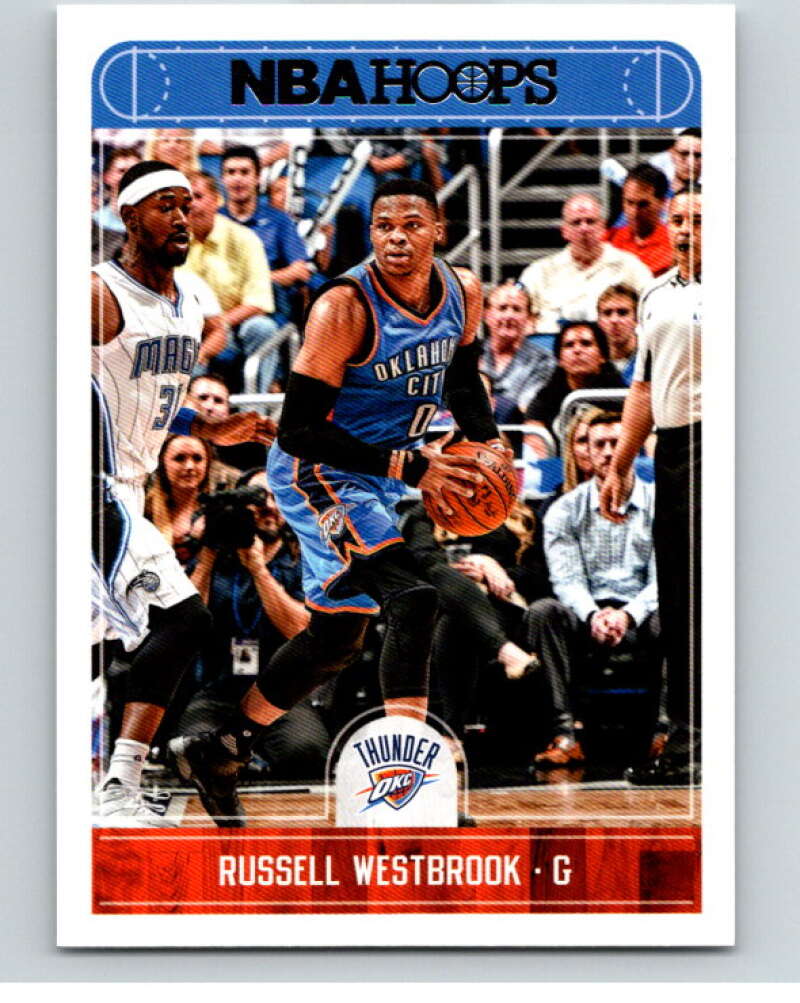 2017-18 Panini Hoops #208 Russell Westbrook Oklahoma City V87600 Image 1