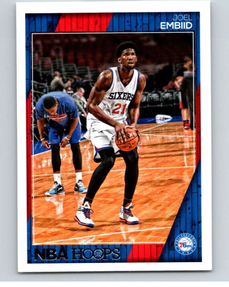 2016-17 Panini Hoops #4 Joel Embiid Philadelphia 76ers V87668 Image 1