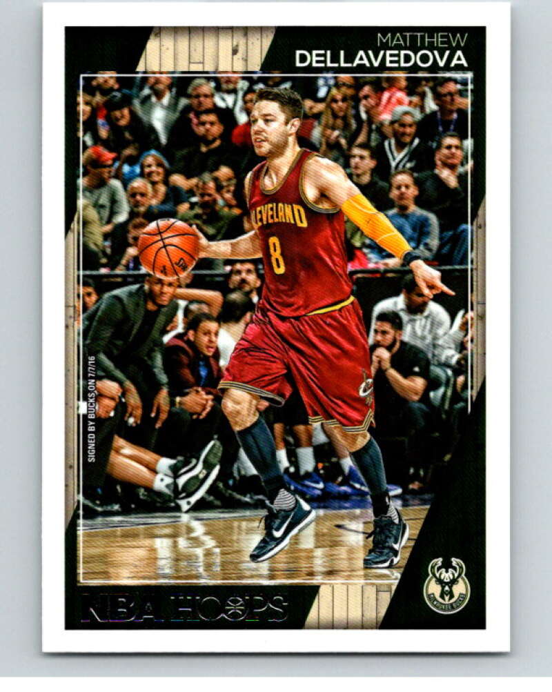 2016-17 Panini Hoops #21 Matthew Dellavedova Milwaukee Bucks V87674 Image 1