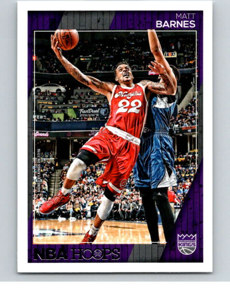 2016-17 Panini Hoops #38 Matt Barnes Sacramento Kings V87680 Image 1