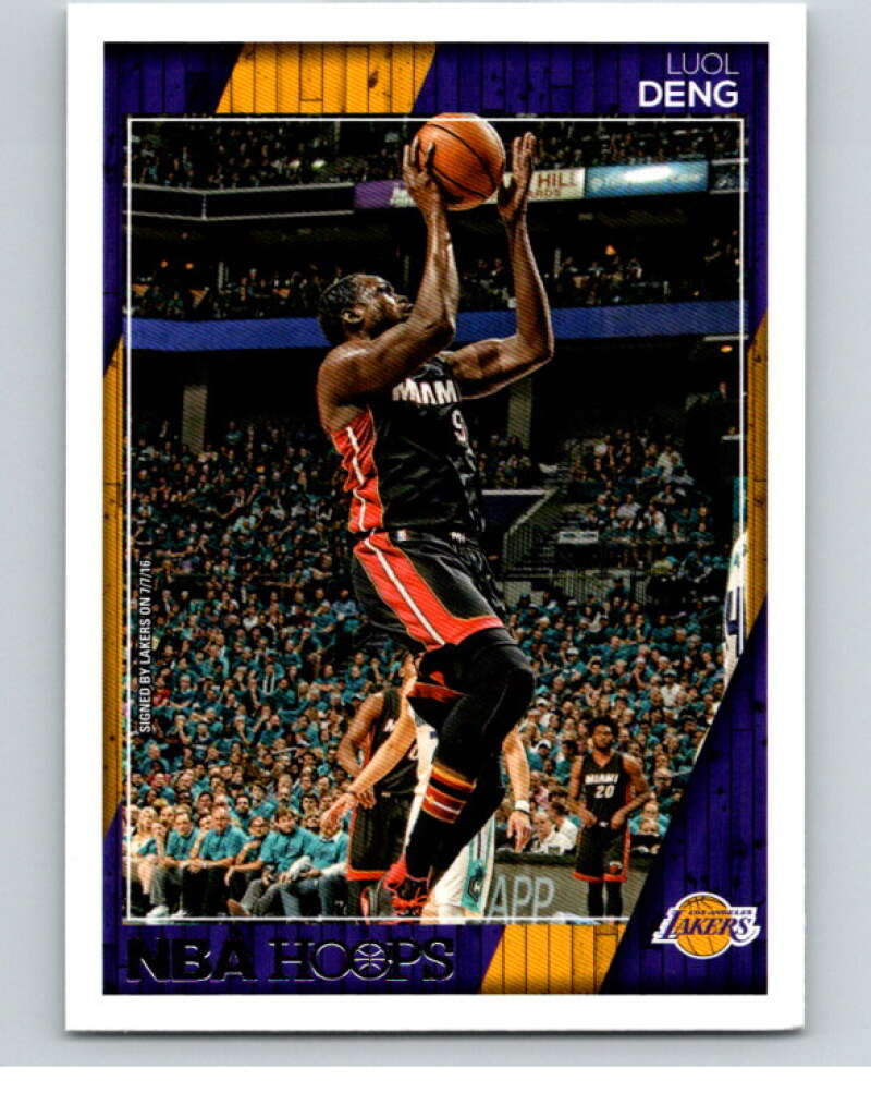 2016-17 Panini Hoops #47 Luol Deng Los Angeles Lakers V87681 Image 1