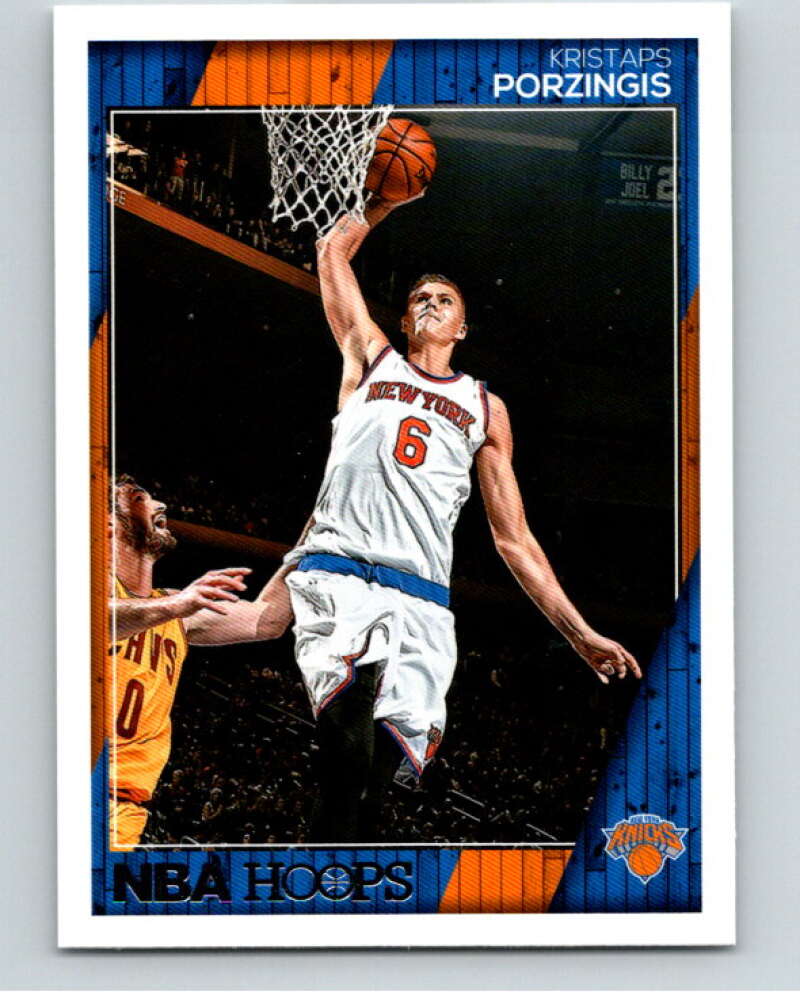2016-17 Panini Hoops #66 Kristaps Porzingis New York Knicks V87684 Image 1