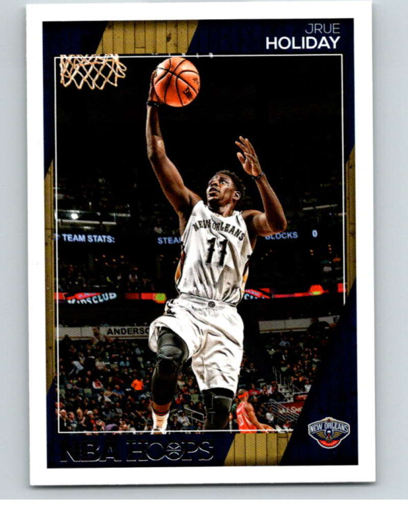 2016-17 Panini Hoops #102 Jrue Holiday New Orleans Pelicans V87696 Image 1