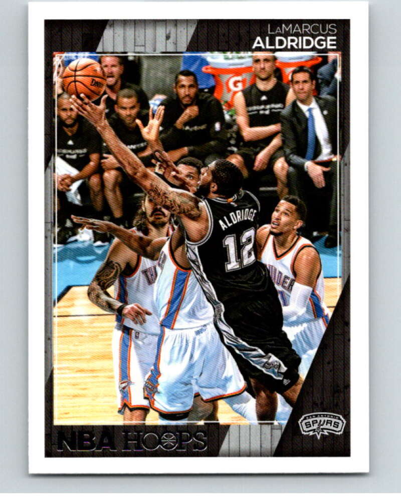 2016-17 Panini Hoops #122 LaMarcus Aldridge San Antonio Spurs V87704 Image 1