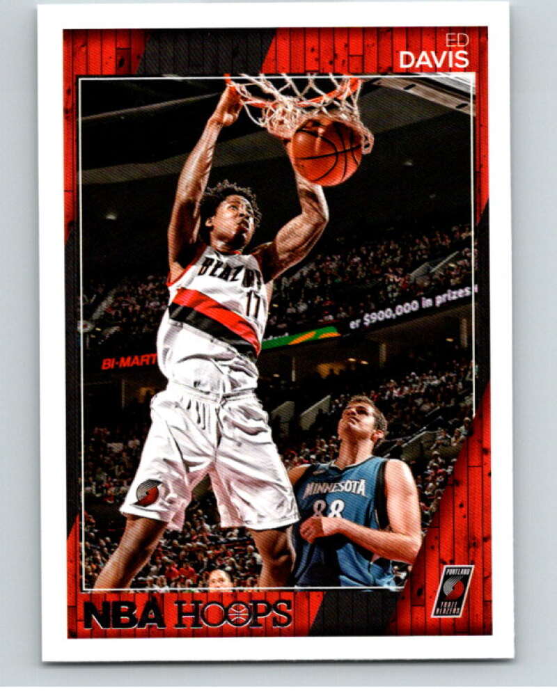 2016-17 Panini Hoops #147 Ed Davis Portland Trail Blazers V87708 Image 1