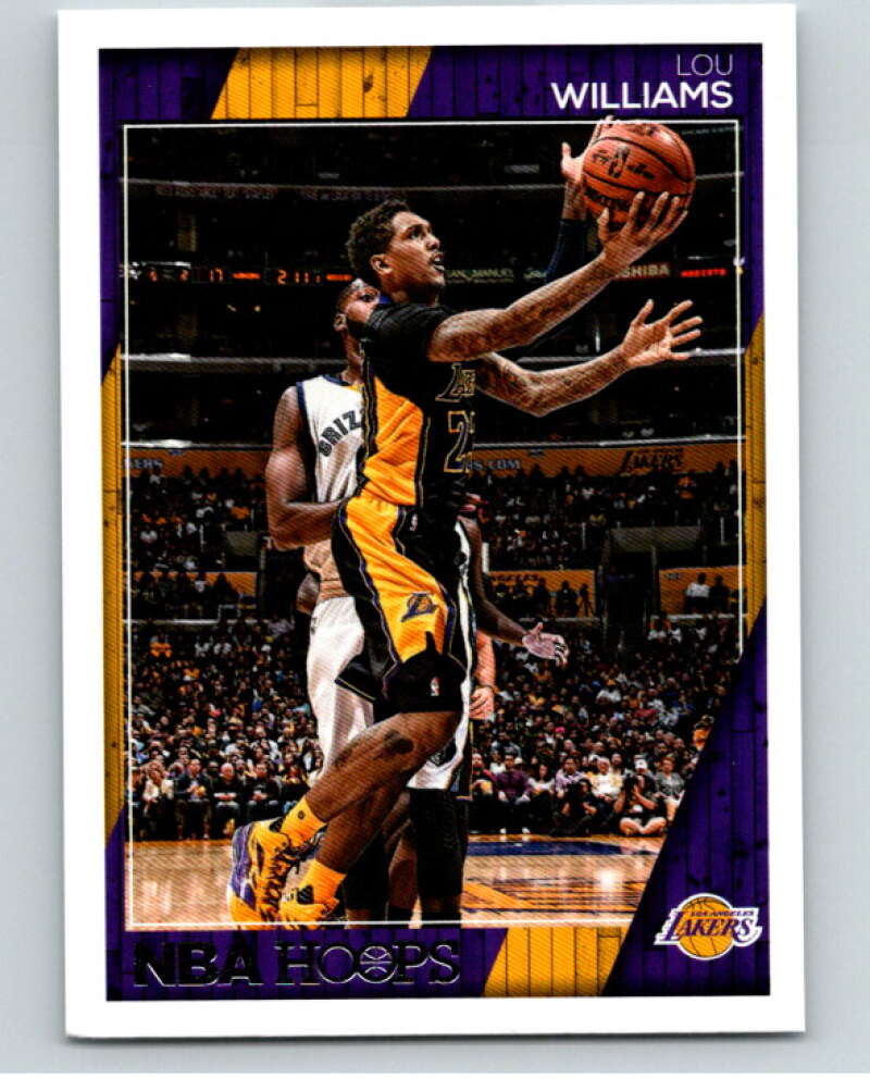 2016-17 Panini Hoops #204 Lou Williams Los Angeles Lakers V87732 Image 1