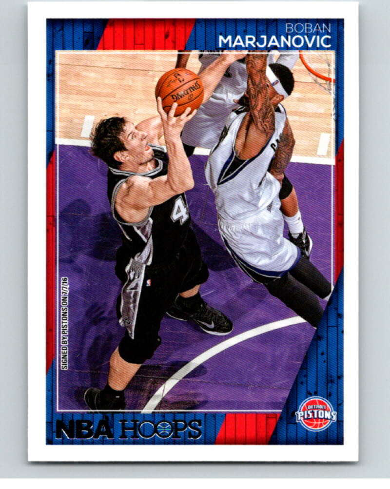 2016-17 Panini Hoops #233 Boban Marjanovic Detroit Pistons V87745 Image 1