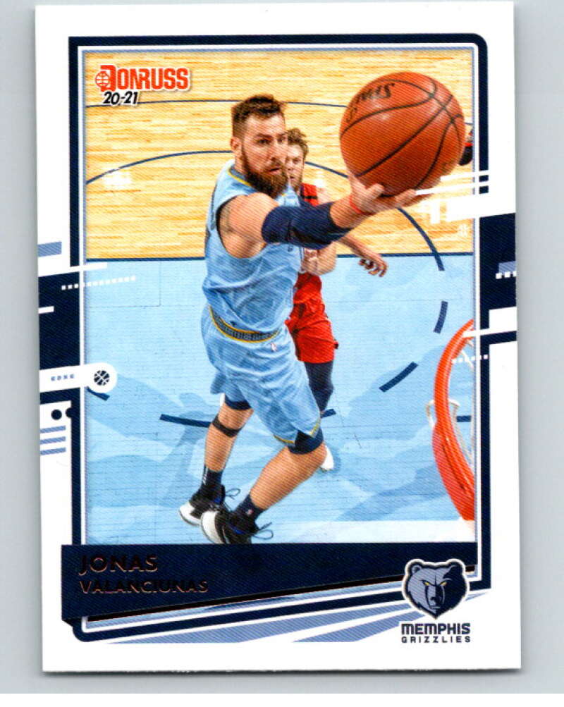 2020-21 Donruss #1 Jonas Valanciunas Memphis Grizzlies V87766 Image 1