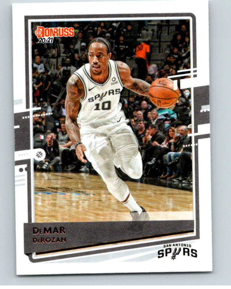 2020-21 Donruss #10 DeMar DeRozan San Antonio Spurs V87771 Image 1