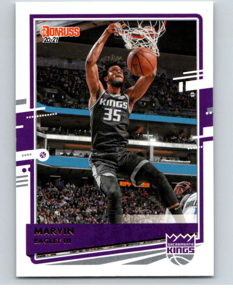 2020-21 Donruss #24 Marvin Bagley III Sacramento Kings V87773 Image 1