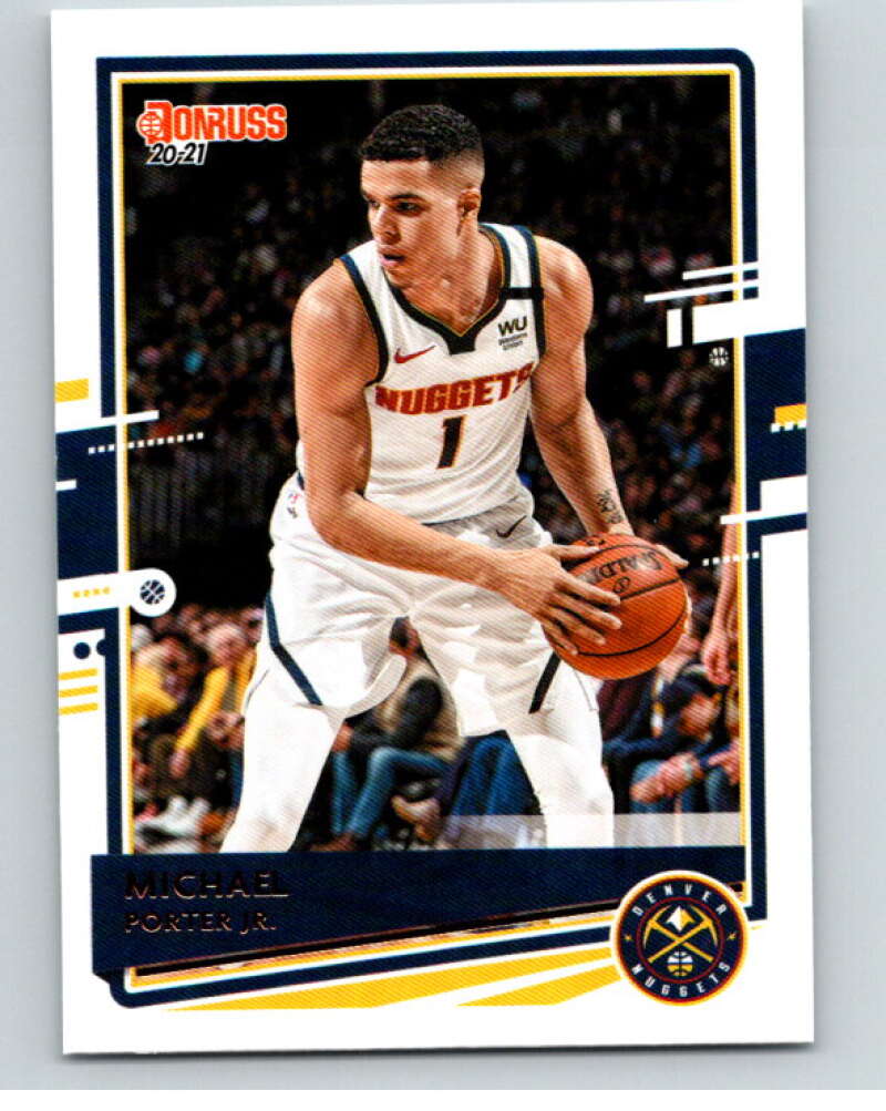 2020-21 Donruss #26 Michael Porter Jr. Denver Nuggets V87776 Image 1