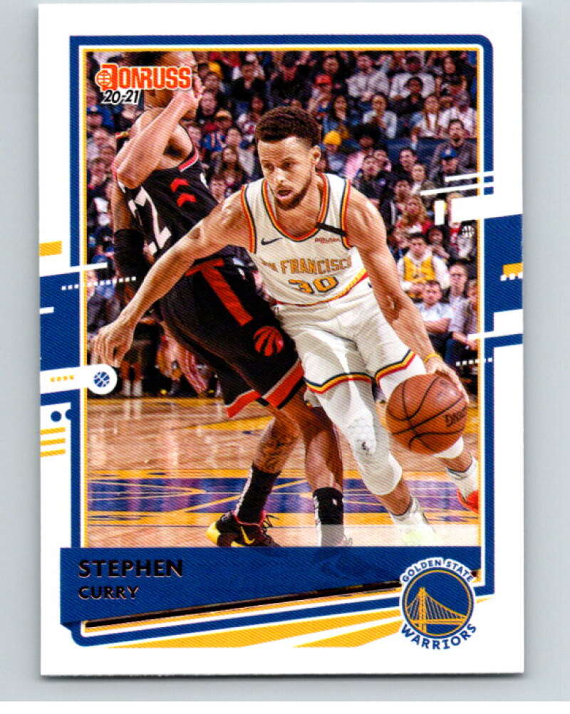 2020-21 Donruss #41 Stephen Curry Golden State Warriors V87782 Image 1