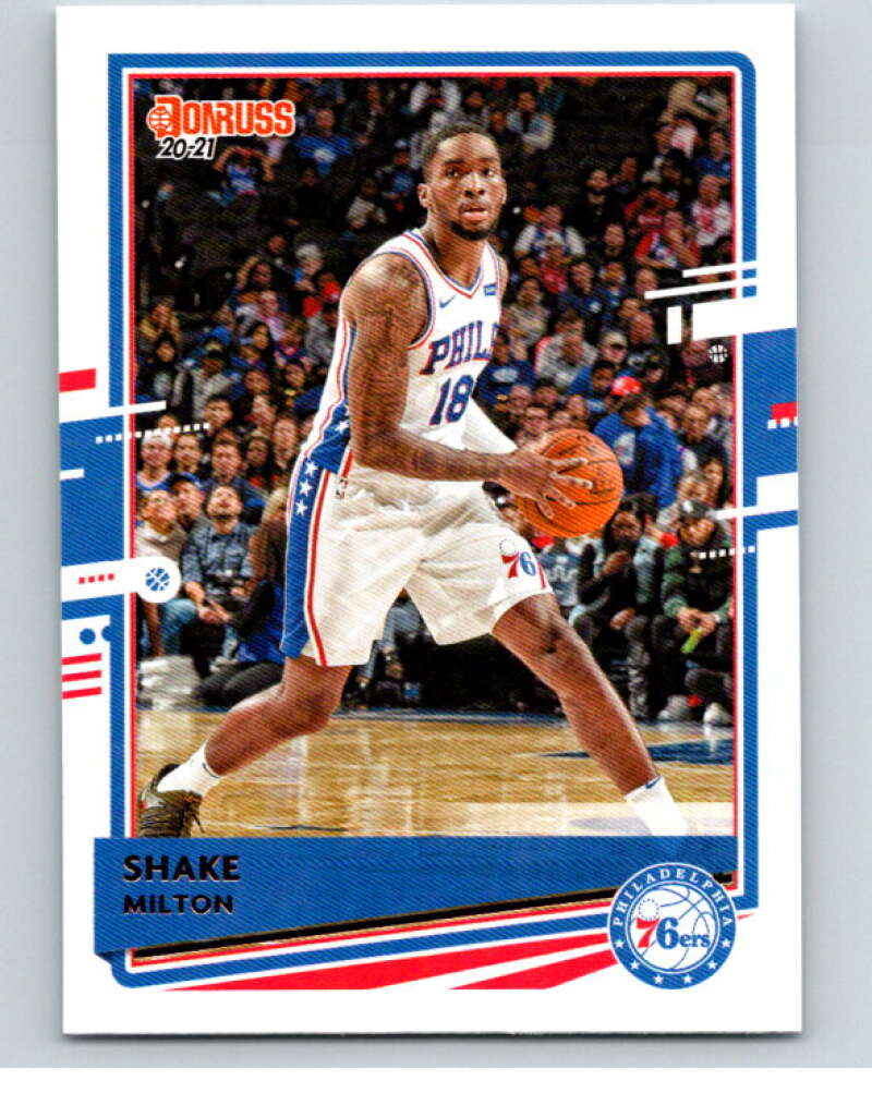 2020-21 Donruss #85 Shake Milton Philadelphia 76ers V87805 Image 1