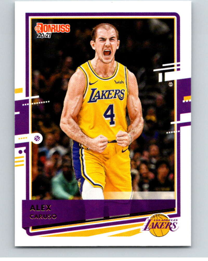 2020-21 Donruss #97 Alex Caruso Los Angeles Lakers V87807 Image 1