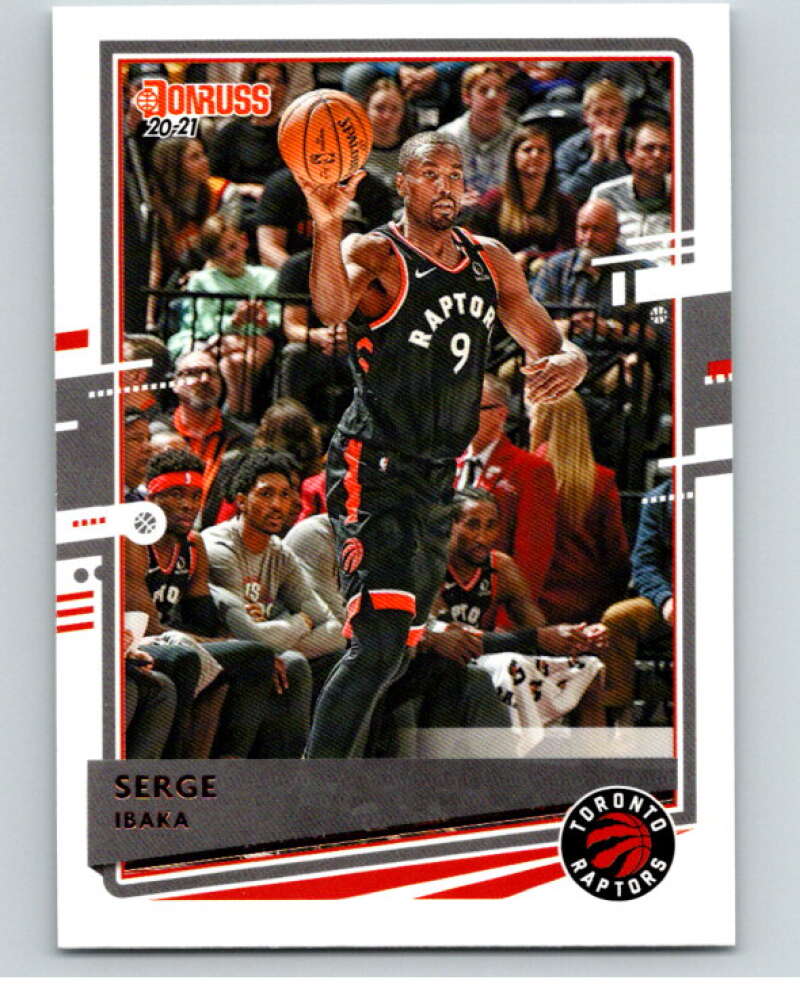 2020-21 Donruss #106 Serge Ibaka Toronto Raptors V87810 Image 1