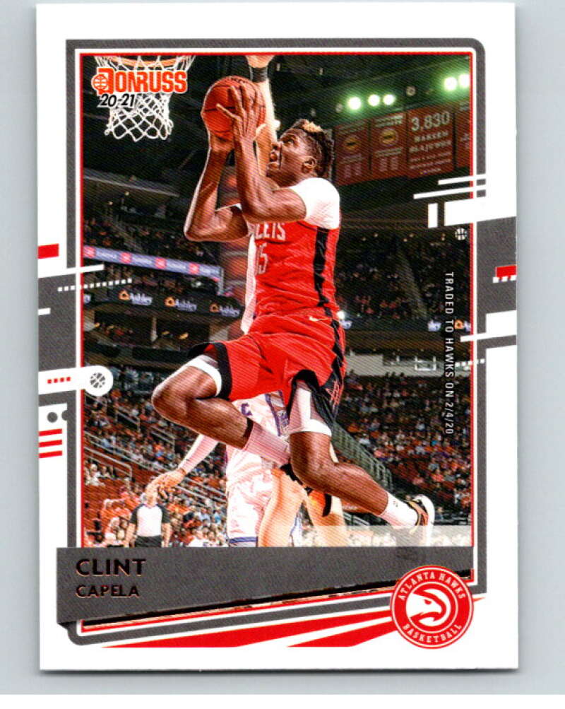2020-21 Donruss #118 Clint Capela Atlanta Hawks V87813 Image 1