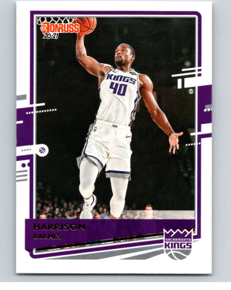 2020-21 Donruss #122 Harrison Barnes Sacramento Kings V87814 Image 1