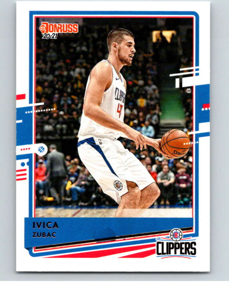 2020-21 Donruss #133 Ivica Zubac Los Angeles Clippers V87817 Image 1