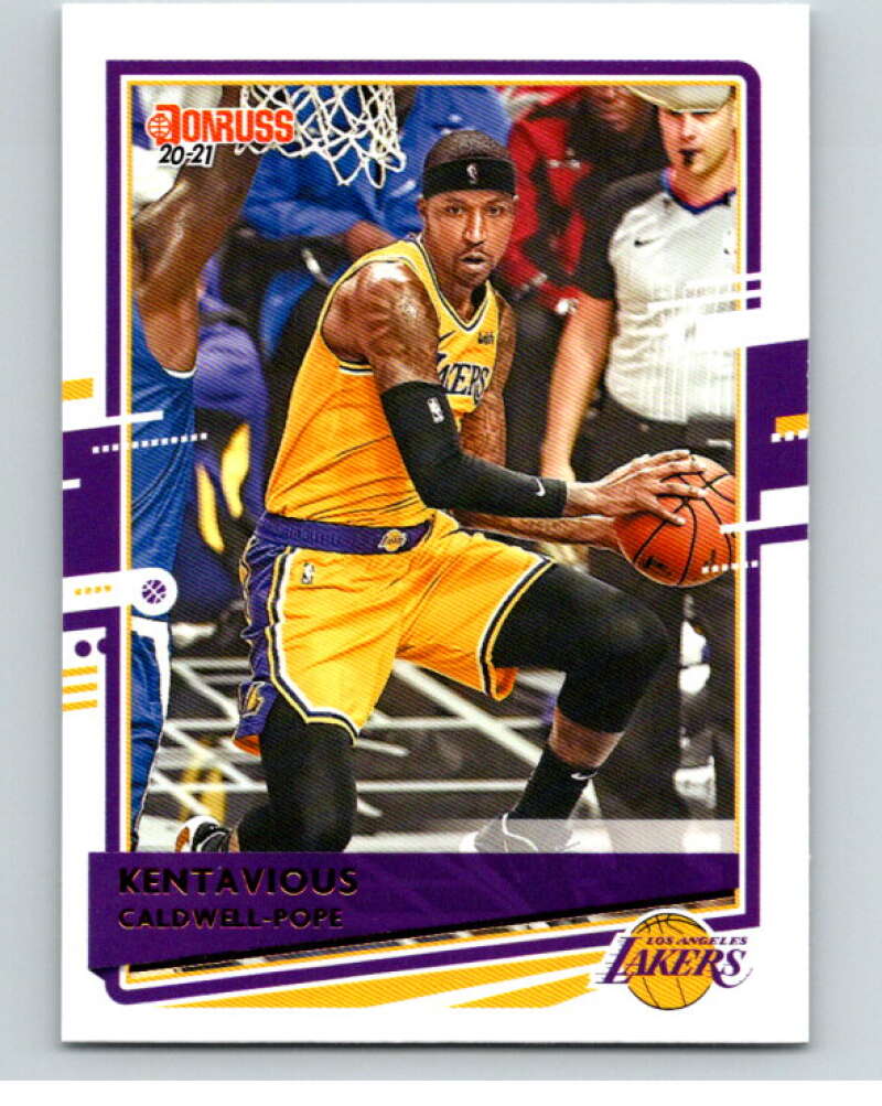2020-21 Donruss #134 Kentavious Caldwell-Pope Lakers V87818 Image 1