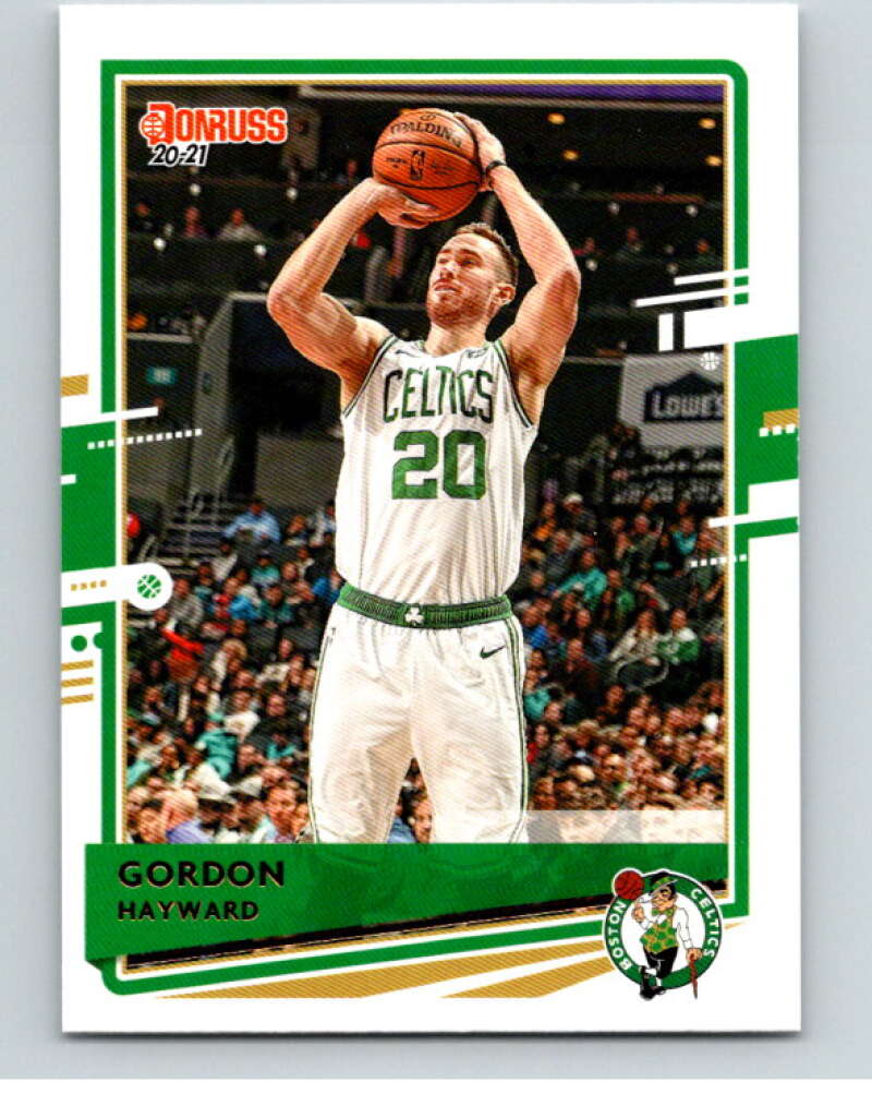 2020-21 Donruss #137 Gordon Hayward Boston Celtics V87820 Image 1