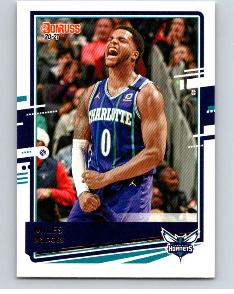 2020-21 Donruss #190 Miles Bridges Charlotte Hornets V87833 Image 1