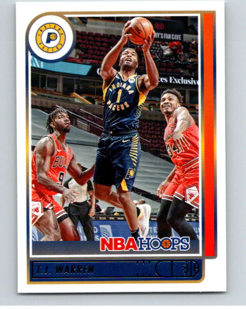 2021-22 Panini Hoops #5 T.J. Warren Indiana Pacers V87839 Image 1