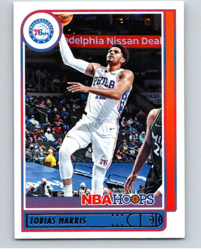 2021-22 Panini Hoops #7 Tobias Harris Philadelphia 76ers V87840 Image 1