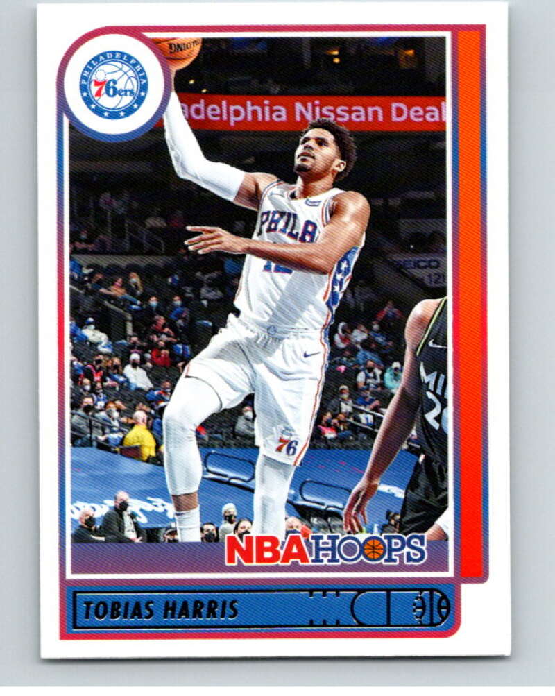 2021-22 Panini Hoops #7 Tobias Harris Philadelphia 76ers V87841 Image 1
