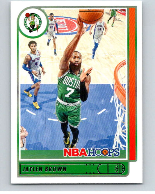2021-22 Panini Hoops #9 Jaylen Brown  Boston Celtics  V87842 Image 1