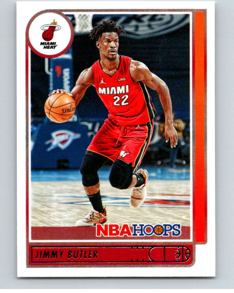 2021-22 Panini Hoops #10 Jimmy Butler Miami Heat V87843 Image 1