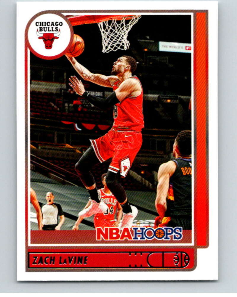 2021-22 Panini Hoops #15 Zach LaVine Chicago Bulls V87844 Image 1