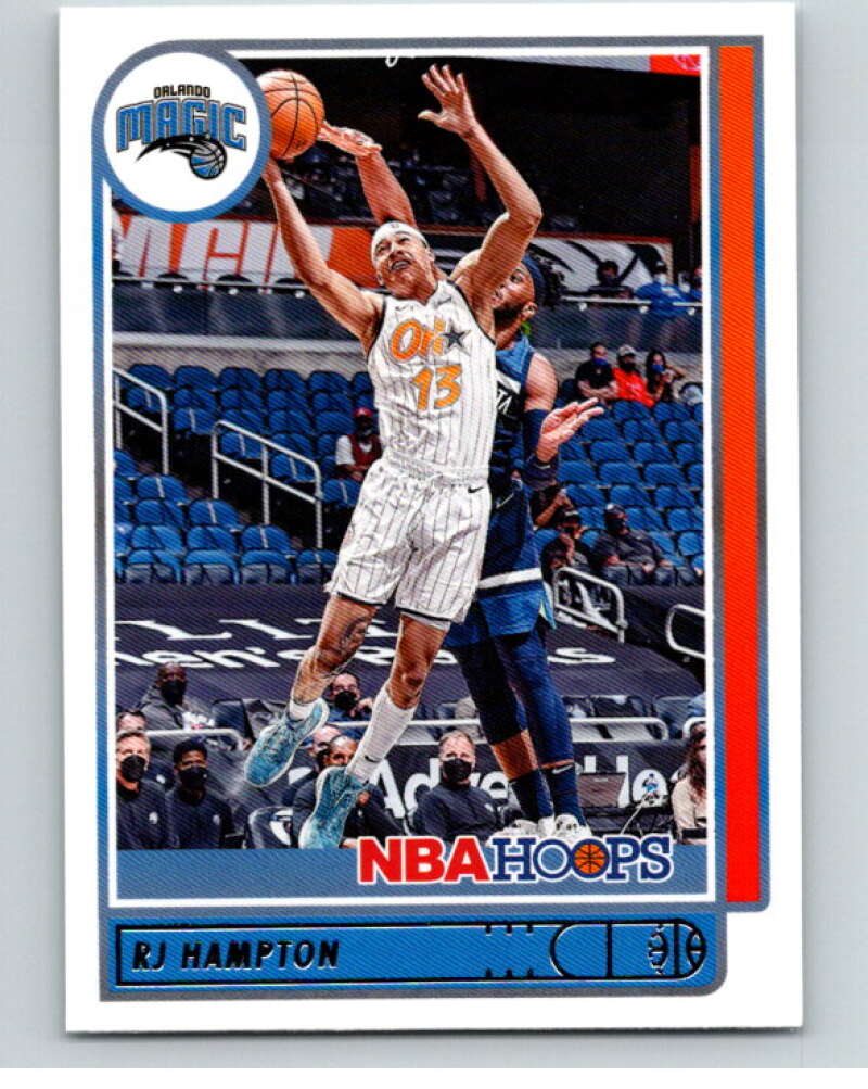 2021-22 Panini Hoops #22 RJ Hampton Orlando Magic V87847 Image 1