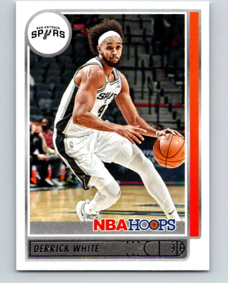 2021-22 Panini Hoops #24 Derrick White San Antonio Spurs V87849 Image 1