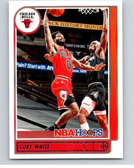 2021-22 Panini Hoops #35 Coby White  Chicago Bulls  V87857 Image 1