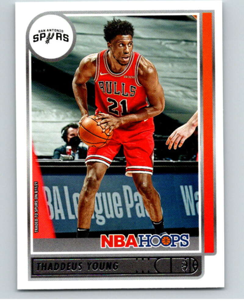2021-22 Panini Hoops #65 Thaddeus Young San Antonio Spurs V87872 Image 1