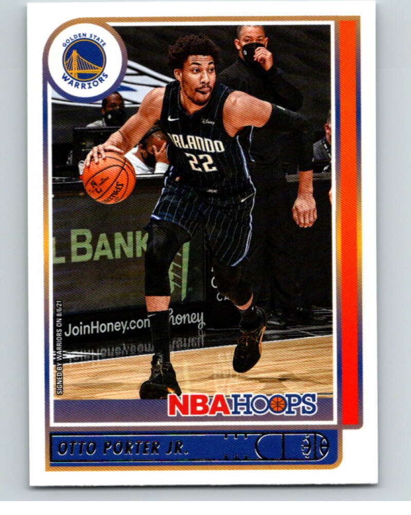 2021-22 Panini Hoops #68 Otto Porter Jr. Golden State Warriors V87873 Image 1