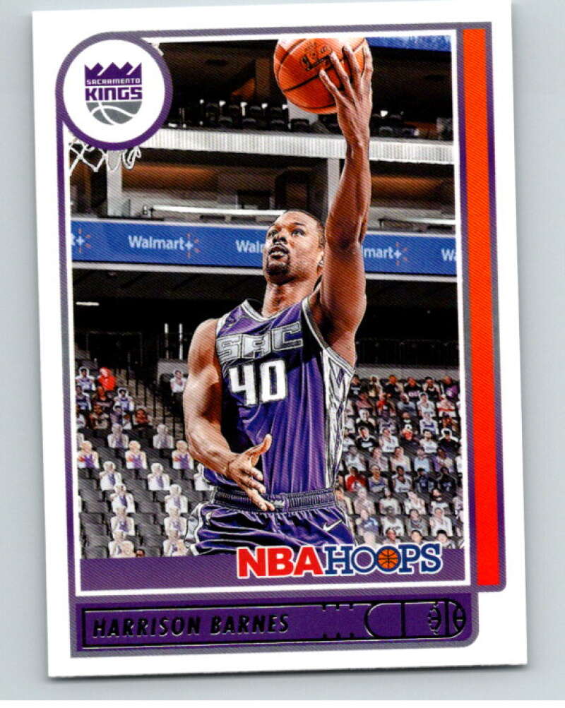 2021-22 Panini Hoops #78 Harrison Barnes Sacramento Kings V87879 Image 1