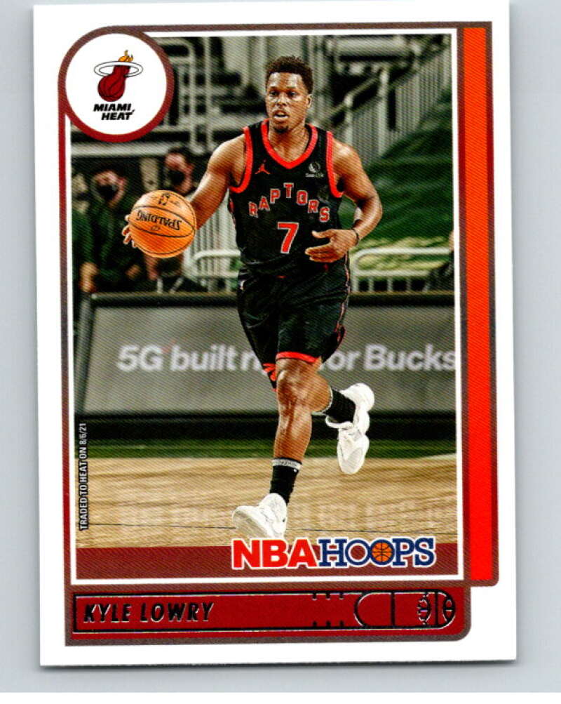 2021-22 Panini Hoops #89 Kyle Lowry Miami Heat V87882 Image 1