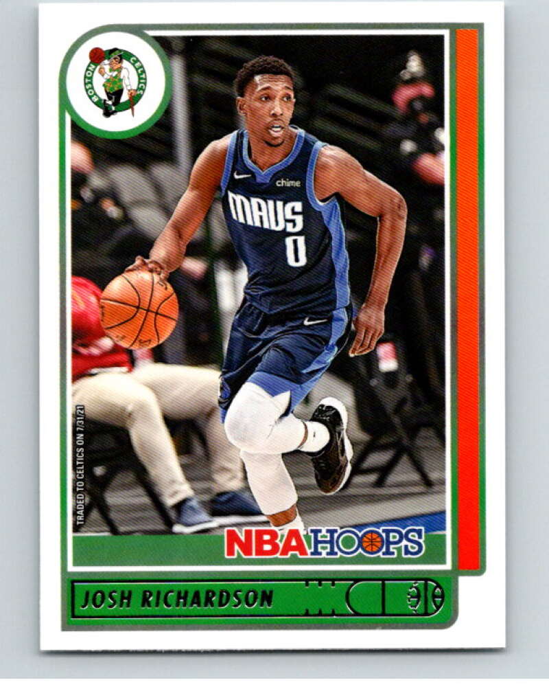 2021-22 Panini Hoops #92 Josh Richardson Boston Celtics V87884 Image 1
