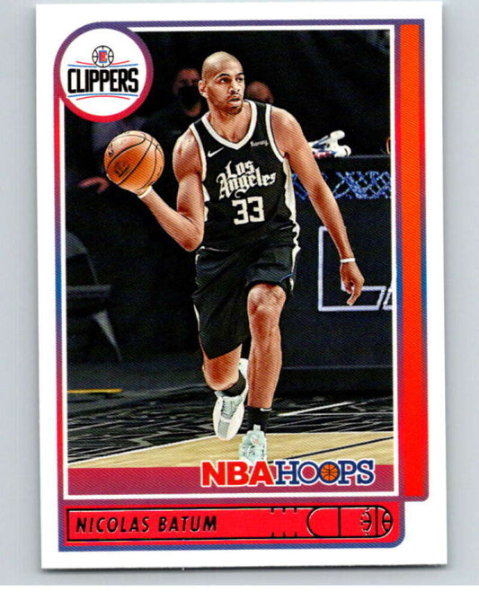 2021-22 Panini Hoops #96 Nicolas Batum  Los Angeles Clippers  V87887 Image 1