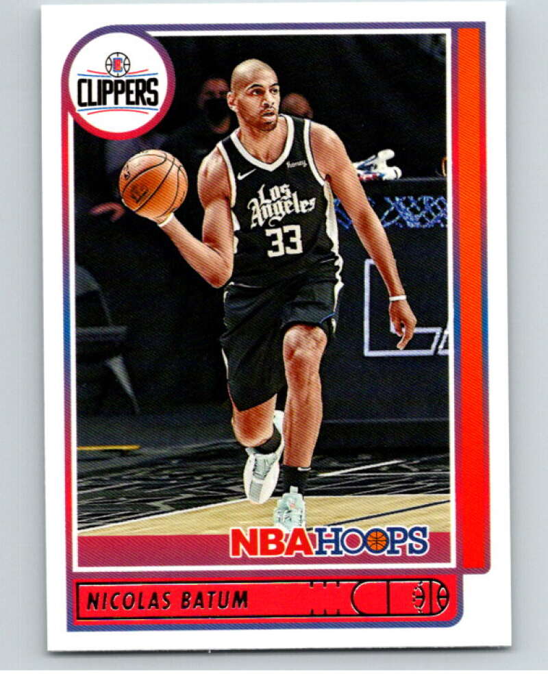 2021-22 Panini Hoops #96 Nicolas Batum Los Angeles Clippers V87887 Image 1