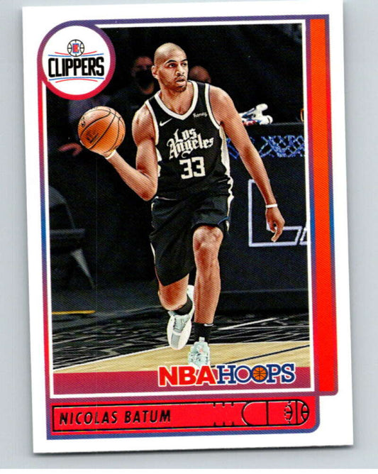 2021-22 Panini Hoops #96 Nicolas Batum  Los Angeles Clippers  V87888 Image 1