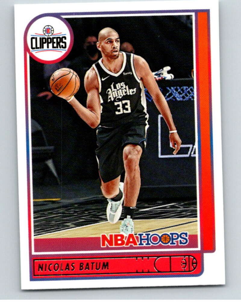2021-22 Panini Hoops #96 Nicolas Batum Los Angeles Clippers V87888 Image 1