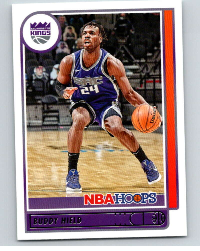 2021-22 Panini Hoops #98 Buddy Hield Sacramento Kings V87889 Image 1
