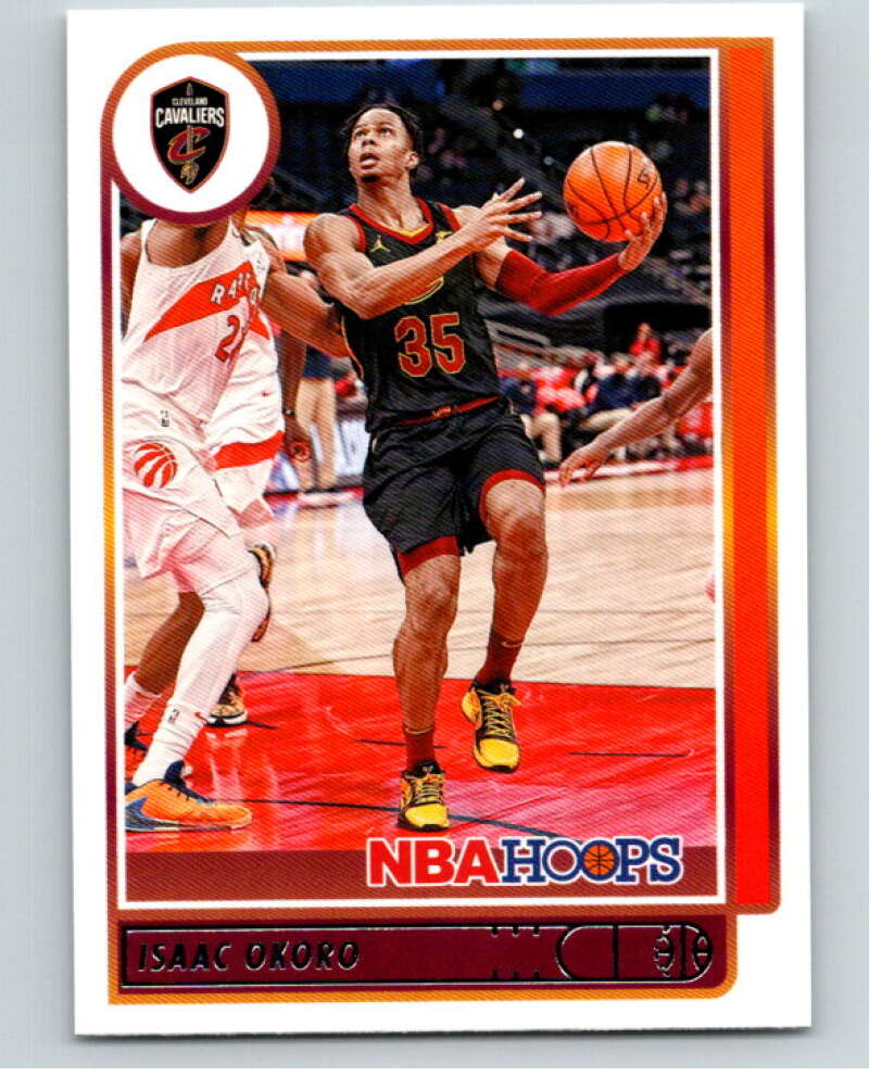 2021-22 Panini Hoops #105 Isaac Okoro Cleveland Cavaliers V87893 Image 1