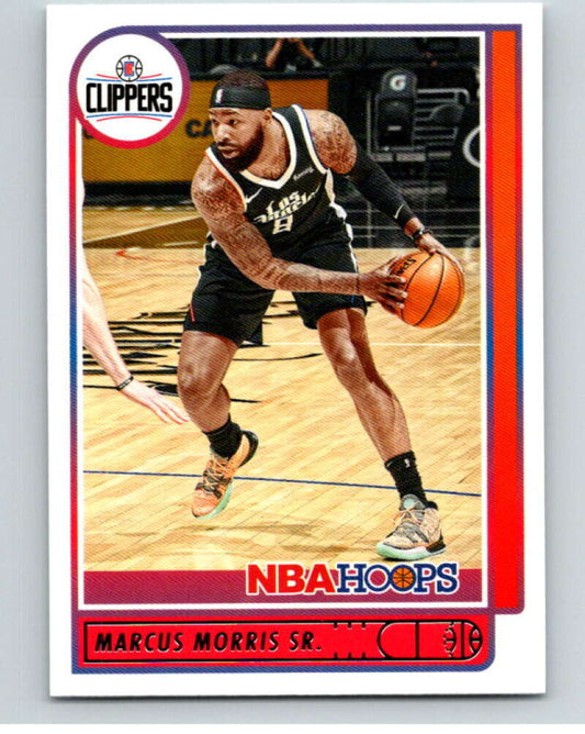 2021-22 Panini Hoops #106 Marcus Morris Sr.  Los Angeles Clippers  V87895 Image 1