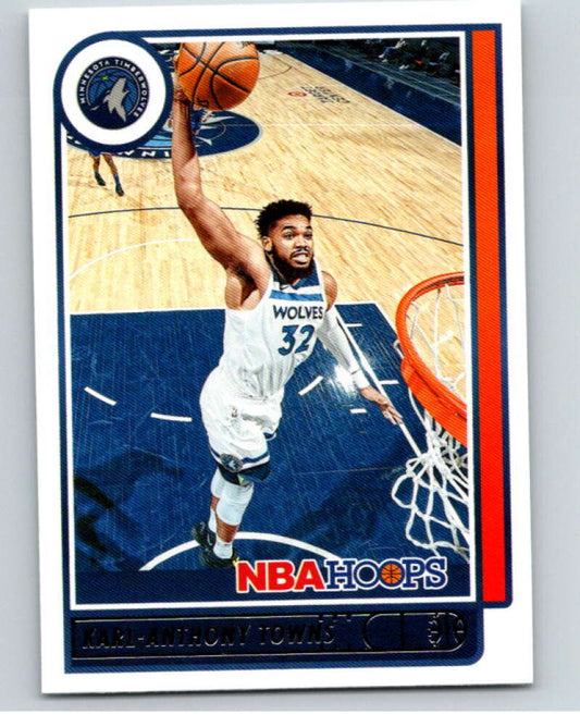 2021-22 Panini Hoops #141 Karl-Anthony Towns Timberwolves  V87912 Image 1