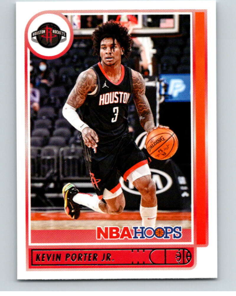2021-22 Panini Hoops #154 Kevin Porter Jr. Houston Rockets V87919 Image 1
