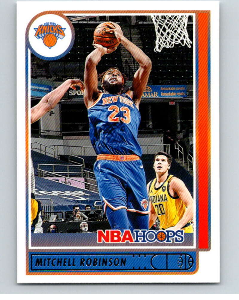 2021-22 Panini Hoops #157 Mitchell Robinson New York Knicks V87925 Image 1