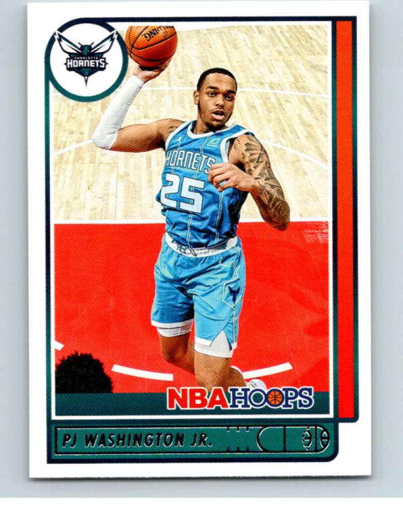 2021-22 Panini Hoops #170 PJ Washington Jr. Charlotte Hornets V87930 Image 1